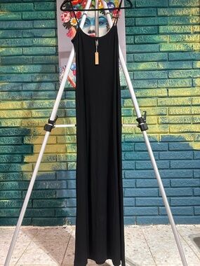 Skims Black Maxi Dress onyx XL